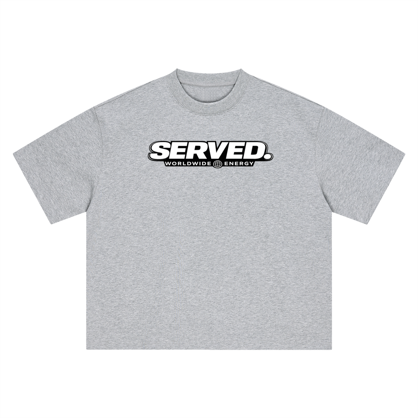 Served. Worldwide Energy Men Oversized T-Shirt