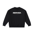 Served. Worldwide Energy Fleece Kids' Crewneck Sweatshirt