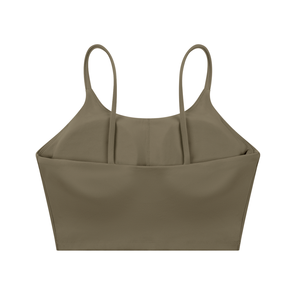 Served Worldwide Energy Spaghetti Strap Yoga Sports Bra