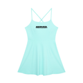 Served. Worldwide Energy Paneled A-Line Dress