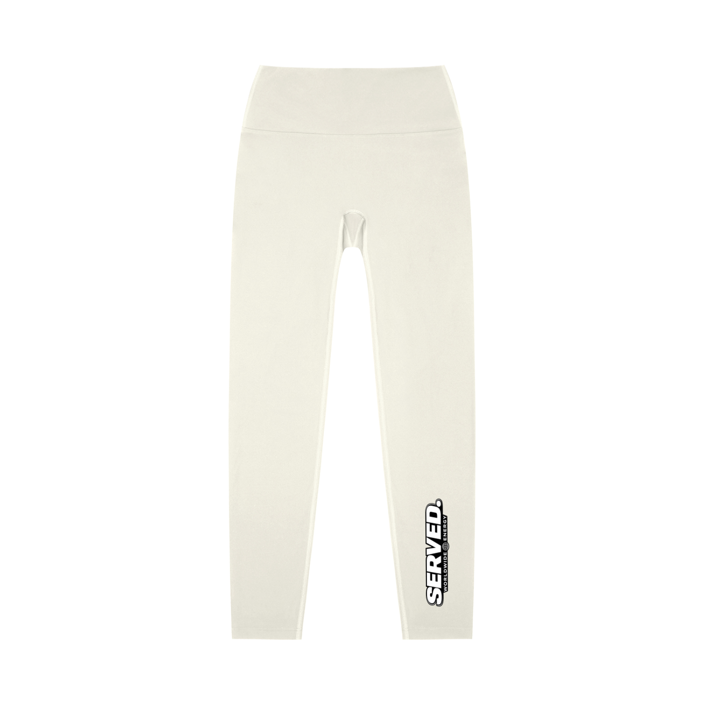 Served. Worldwide Energy Women's High-Waisted Yoga Leggings