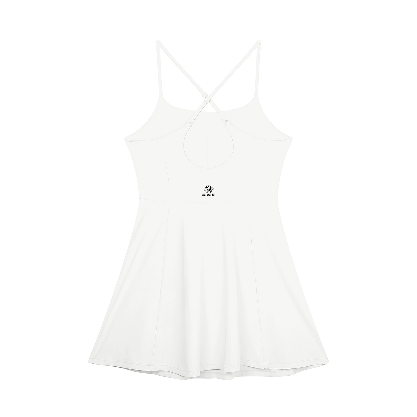 Served. Worldwide Energy Paneled A-Line Dress