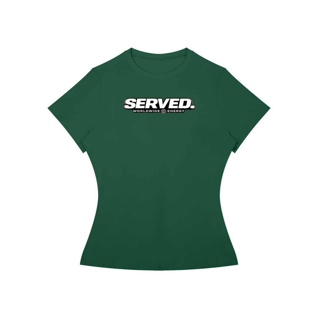 Served. Worldwide Energy Women’s Slim Fit Performance T-Shirt