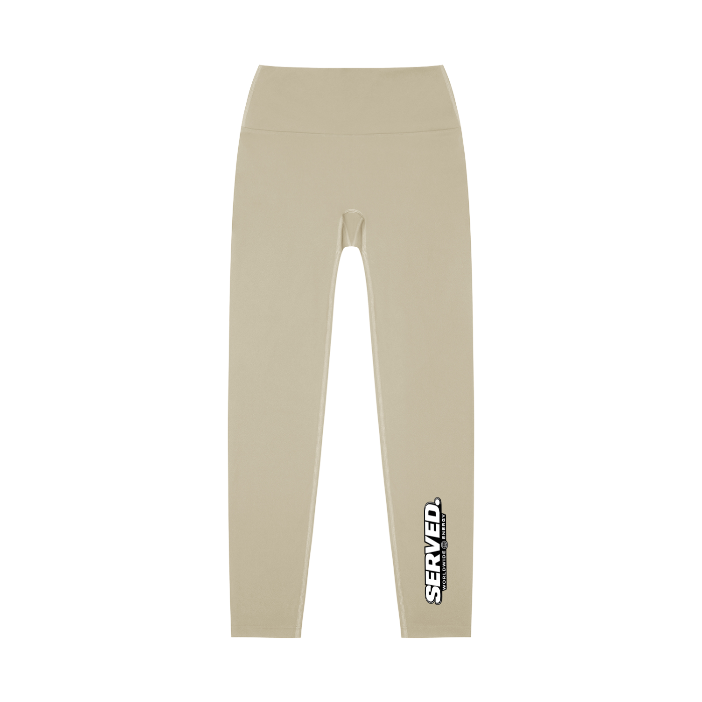 Served. Worldwide Energy Women's High-Waisted Yoga Leggings