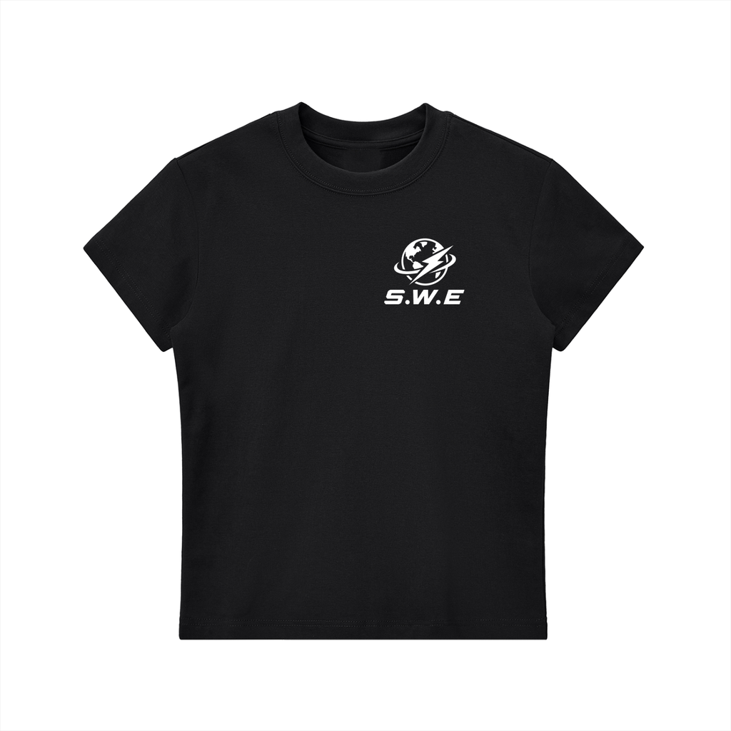 Served. Worldwide Energy Women’s Bodycon Crewneck T-Shirt