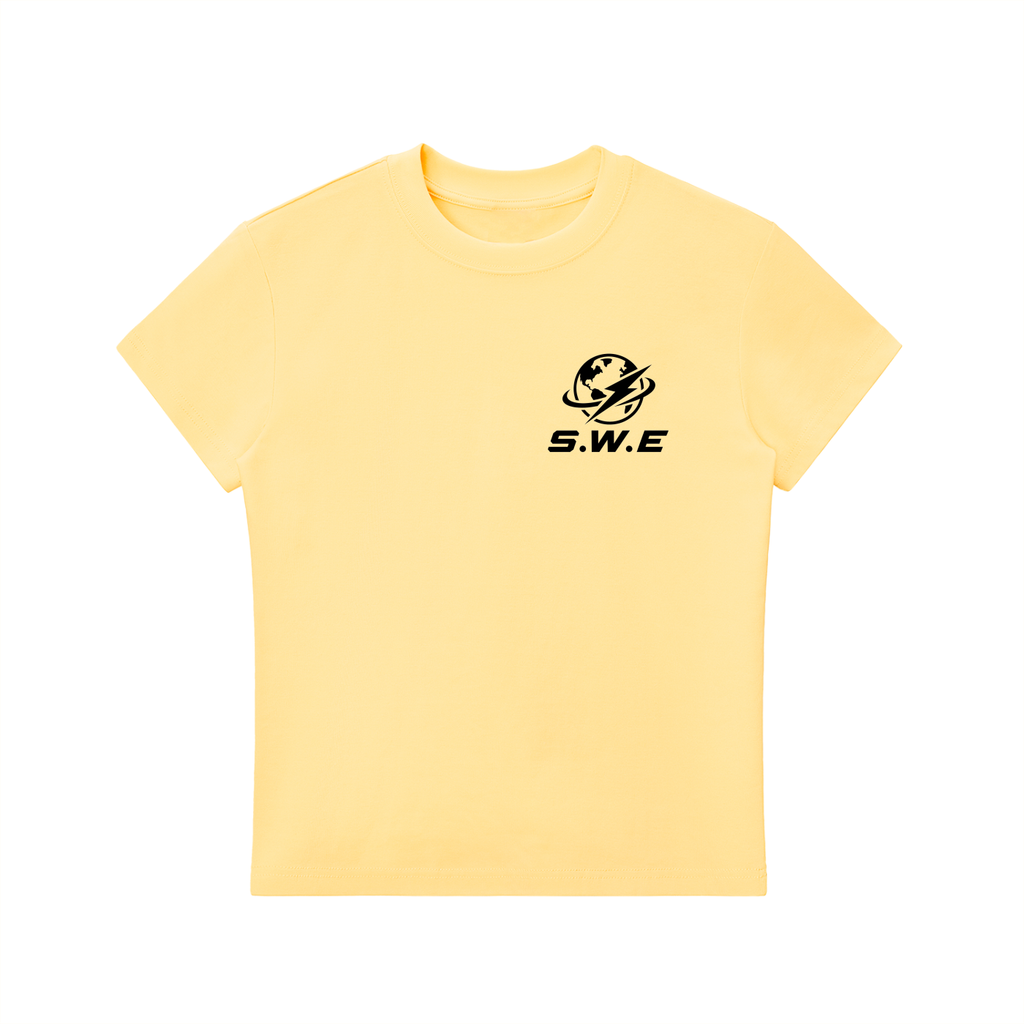 Served. Worldwide Energy Women’s Bodycon Crewneck T-Shirt