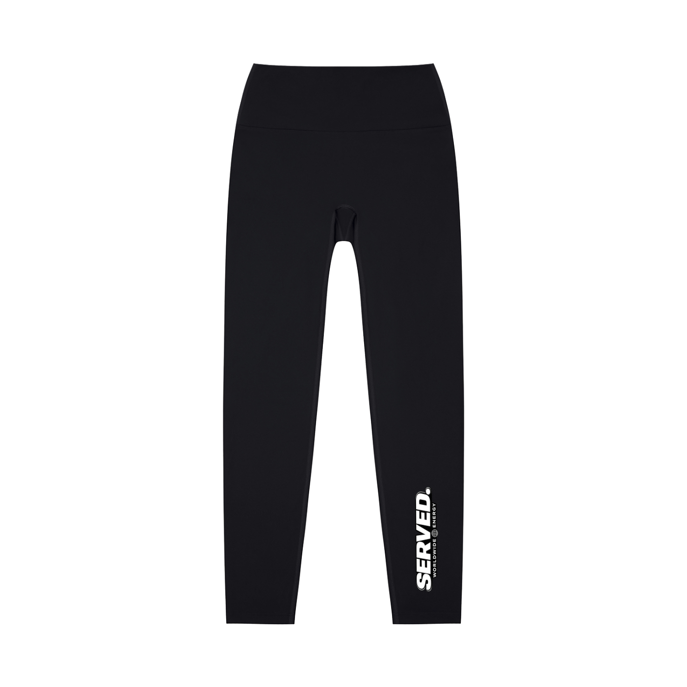 Served. Worldwide Energy Women's High-Waisted Yoga Leggings