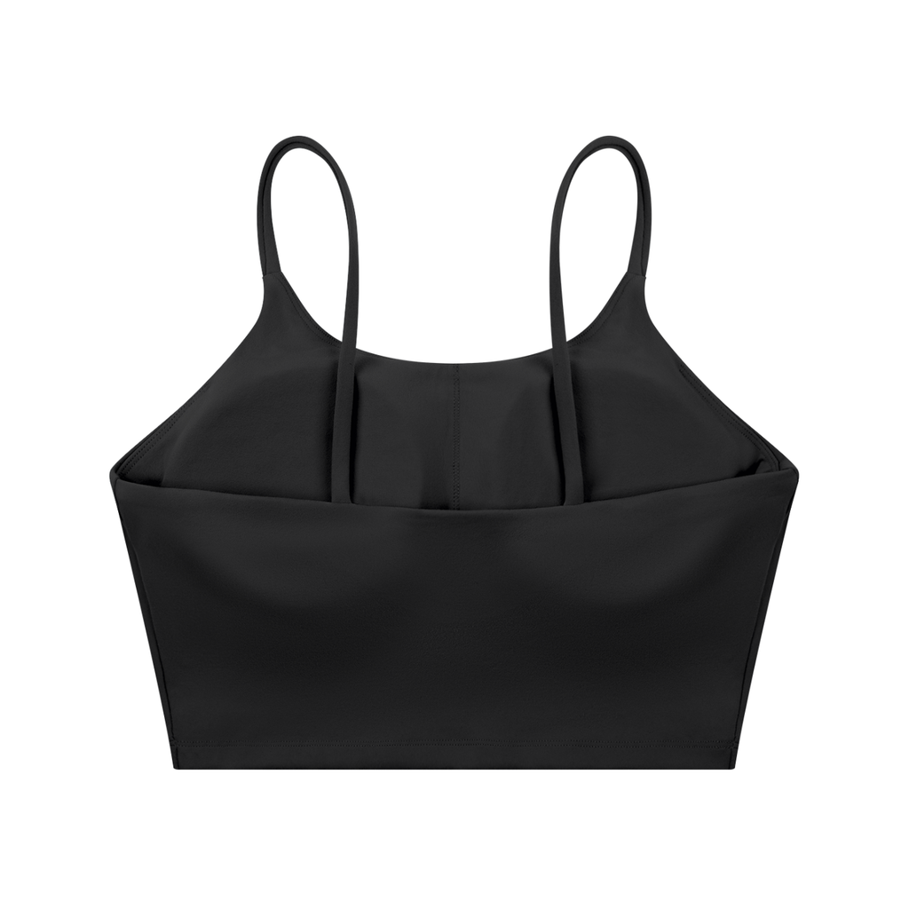 Served Worldwide Energy Spaghetti Strap Yoga Sports Bra