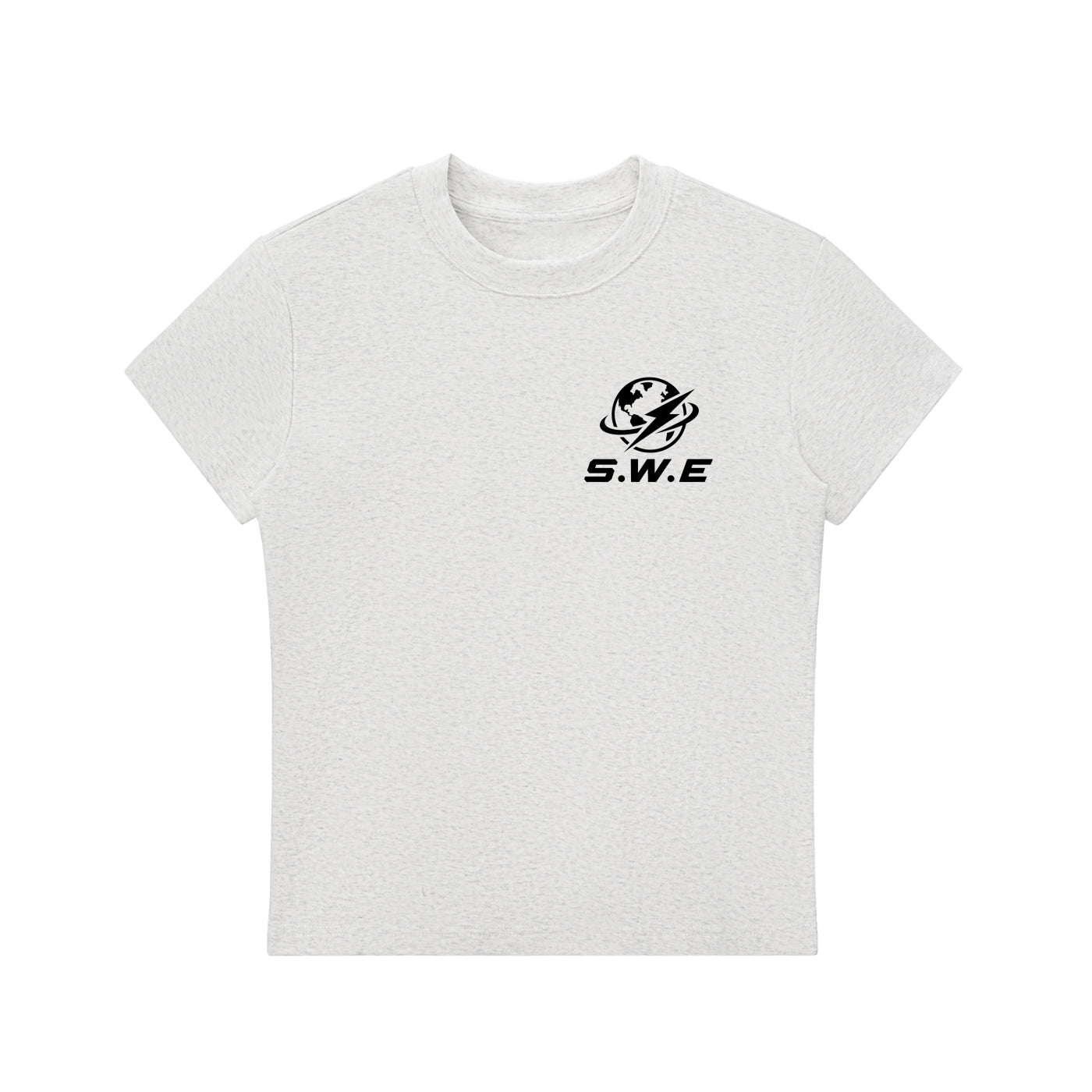 Served. Worldwide Energy Women’s Bodycon Crewneck T-Shirt