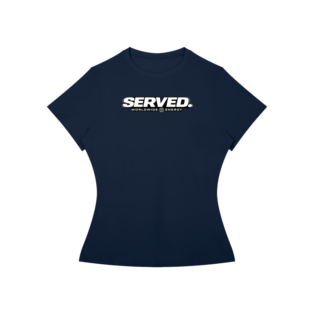 Served. Worldwide Energy Women’s Slim Fit Performance T-Shirt