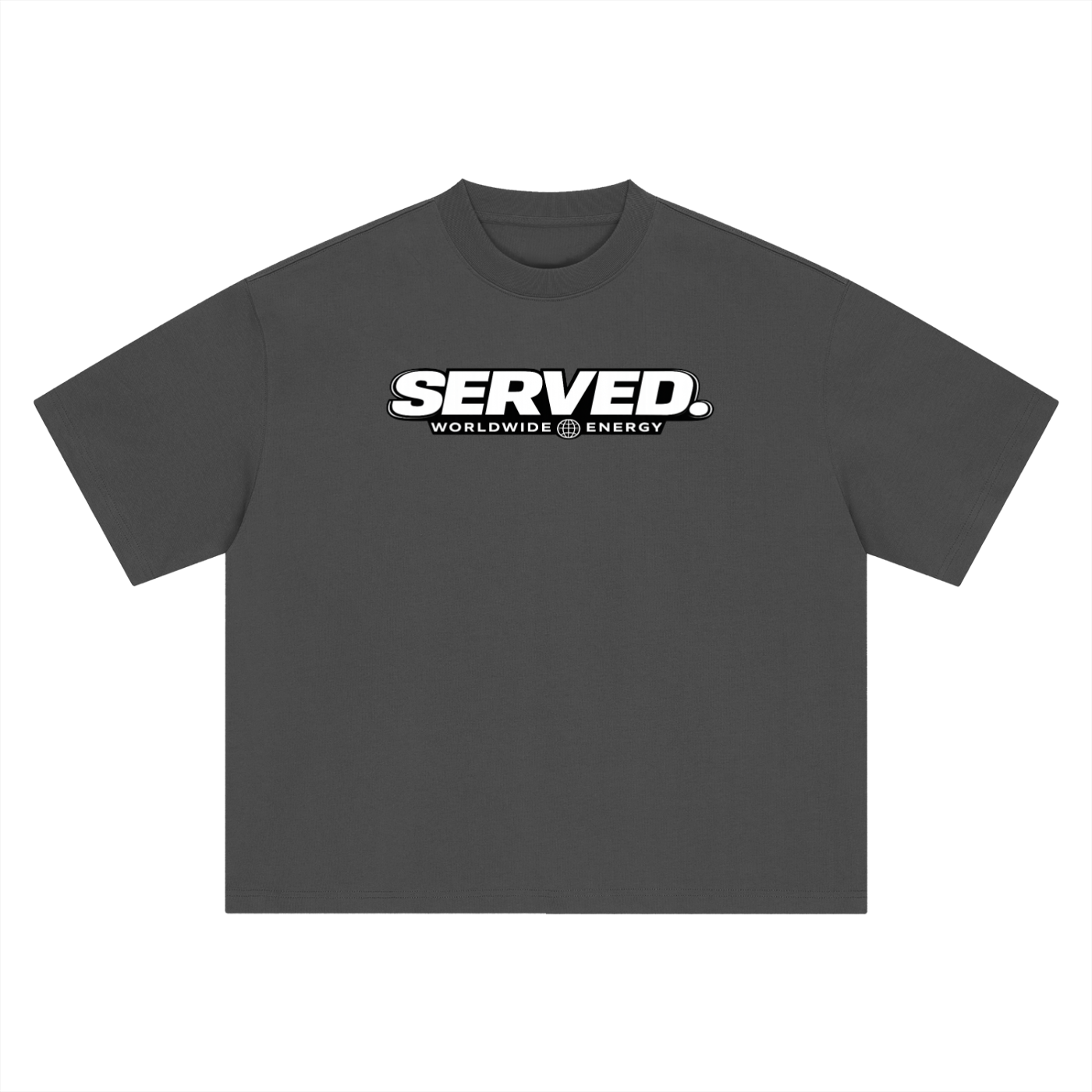 Served. Worldwide Energy Men Oversized T-Shirt