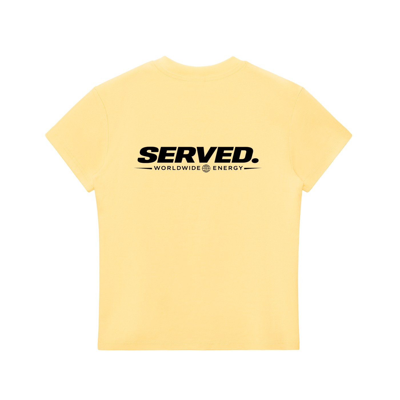 Served. Worldwide Energy Women’s Bodycon Crewneck T-Shirt