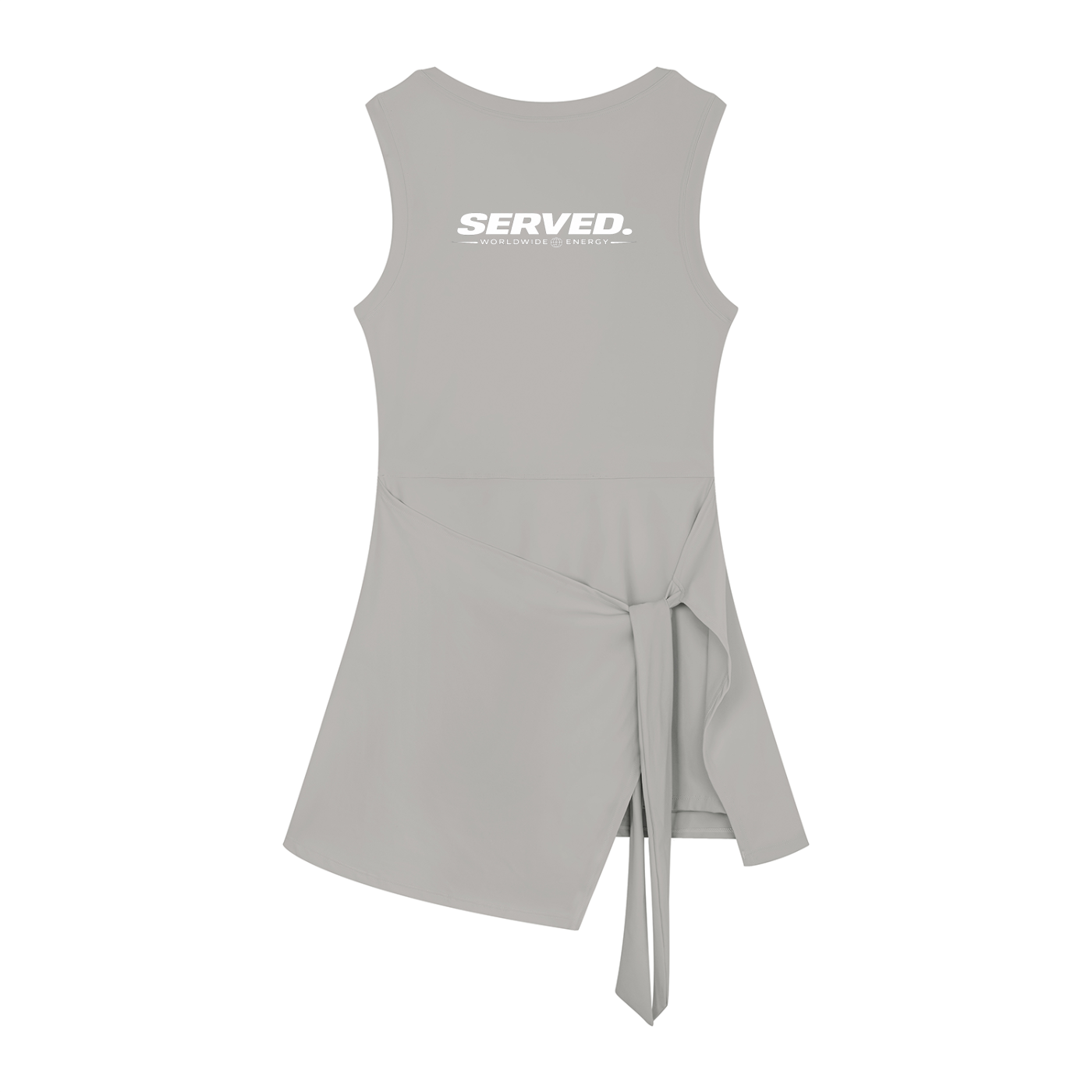 Served Worldwide Energy A-Line Sleeveless Dress
