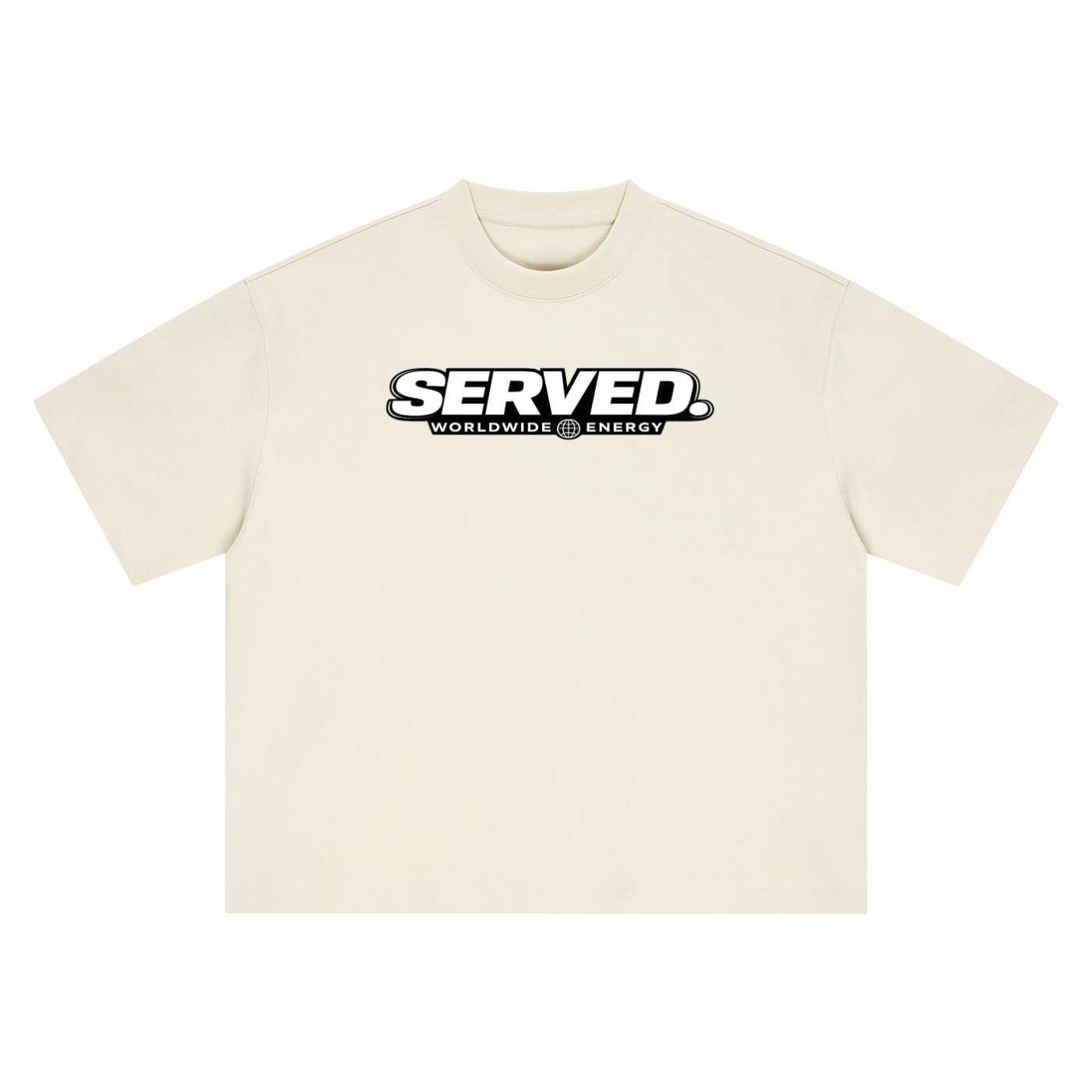 Served. Worldwide Energy Men Oversized T-Shirt