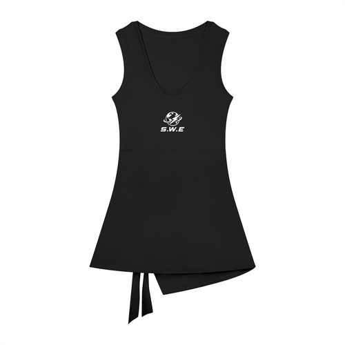 Served Worldwide Energy A-Line Sleeveless Dress