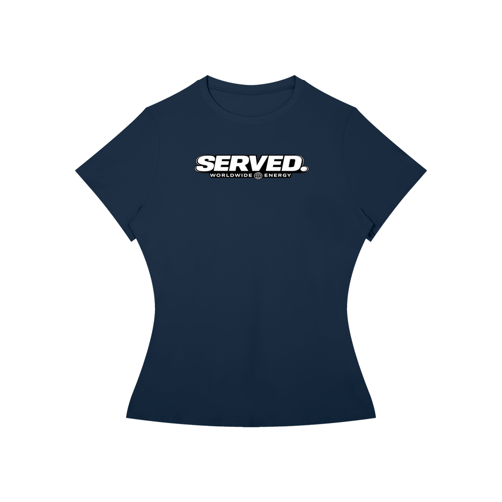 Served. Worldwide Energy Women’s Slim Fit Performance T-Shirt