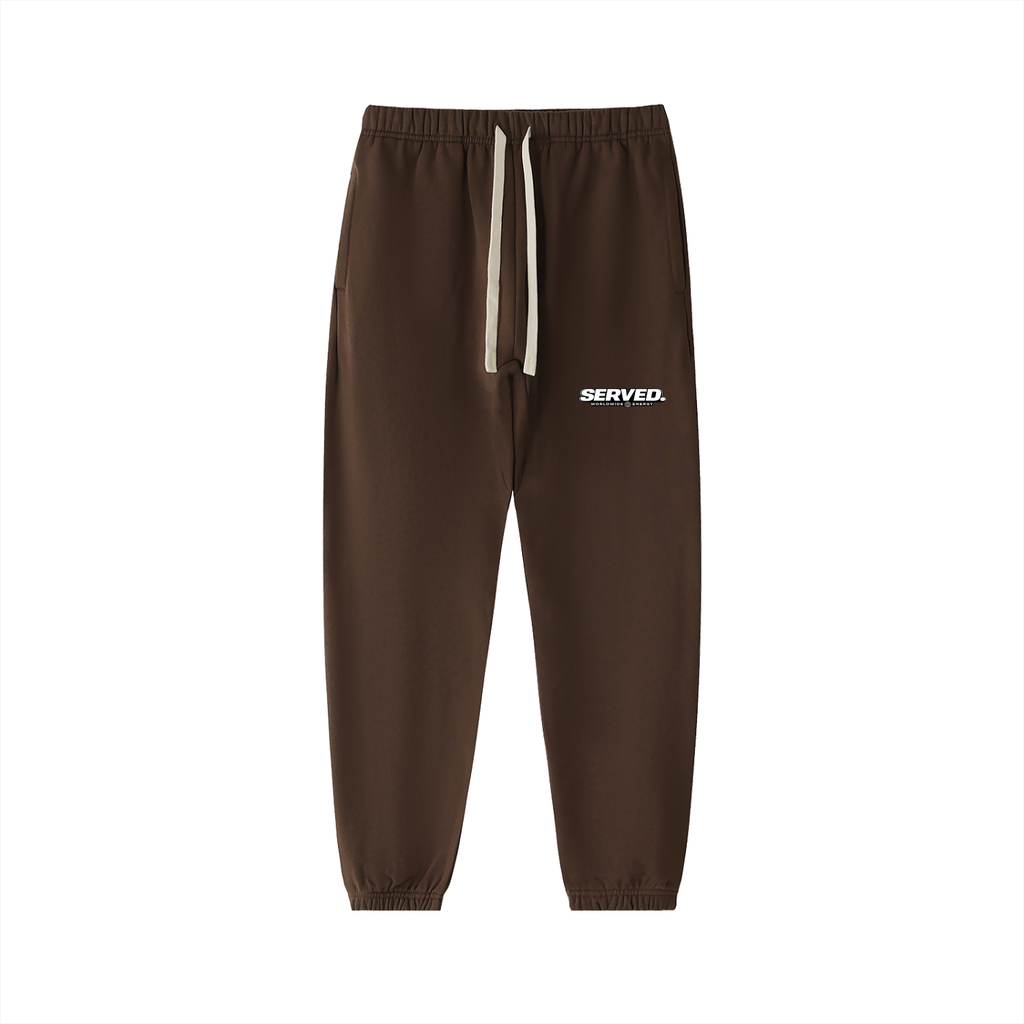 Served. Worldwide Energy Heavyweight Cotton Sweatpants
