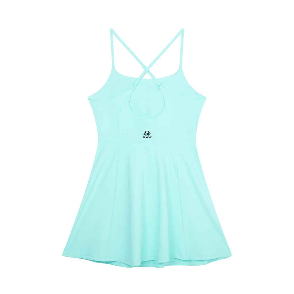 Served. Worldwide Energy Paneled A-Line Dress