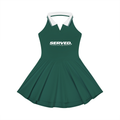 Served.  Worldwide Energy Collared Halter A-Line Tennis Dress