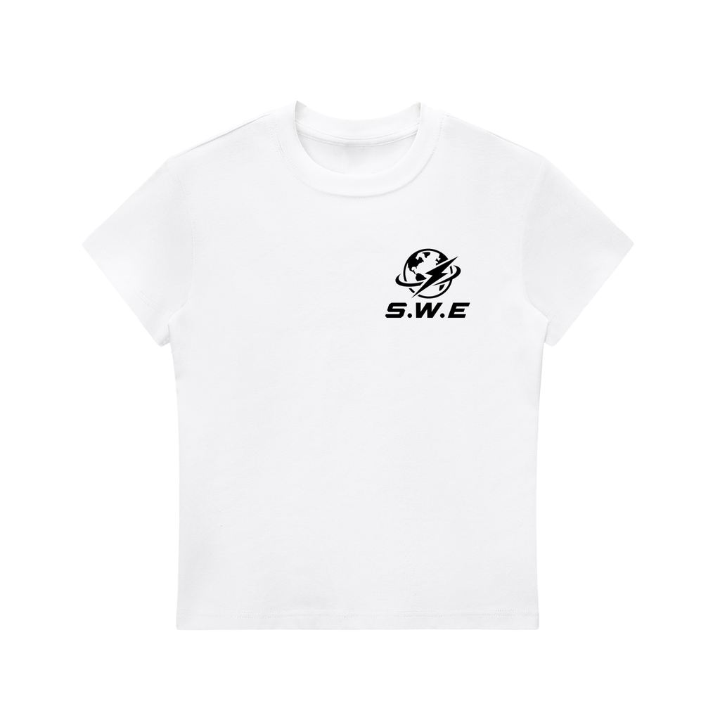 Served. Worldwide Energy Women’s Bodycon Crewneck T-Shirt