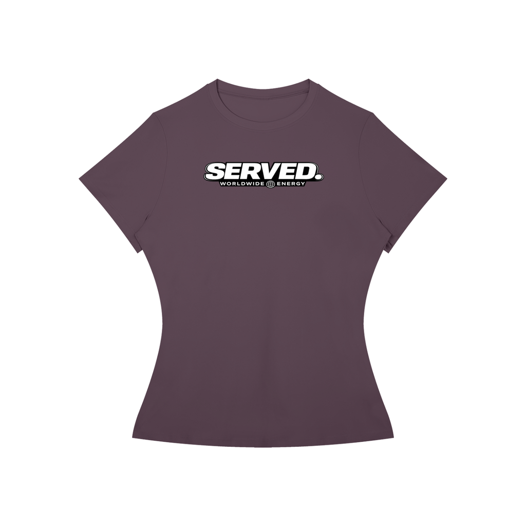 Served. Worldwide Energy Women’s Slim Fit Performance T-Shirt