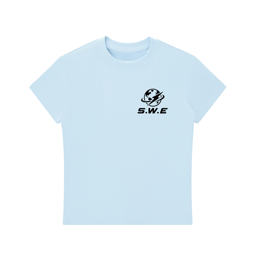 Served. Worldwide Energy Women’s Bodycon Crewneck T-Shirt