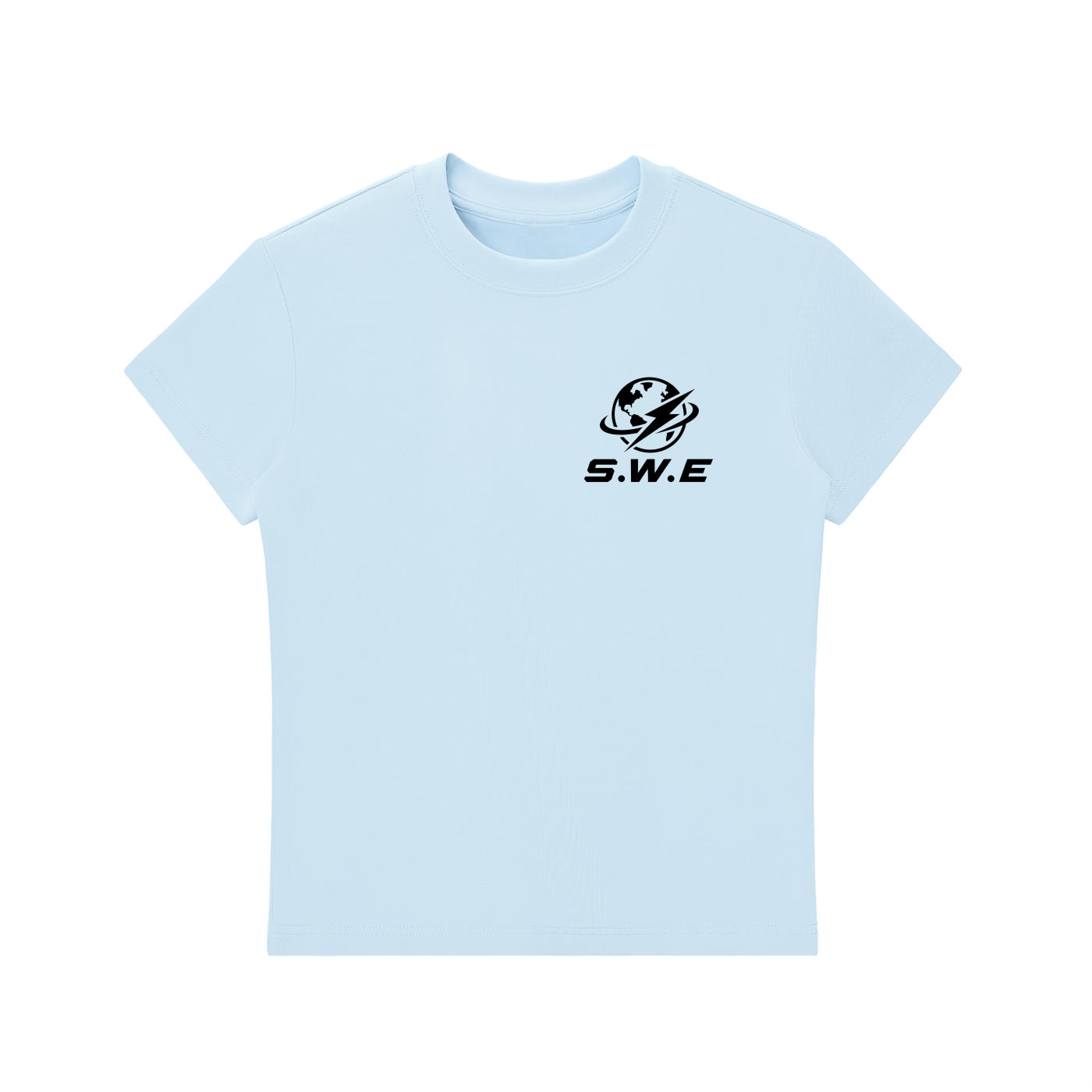 Served. Worldwide Energy Women’s Bodycon Crewneck T-Shirt