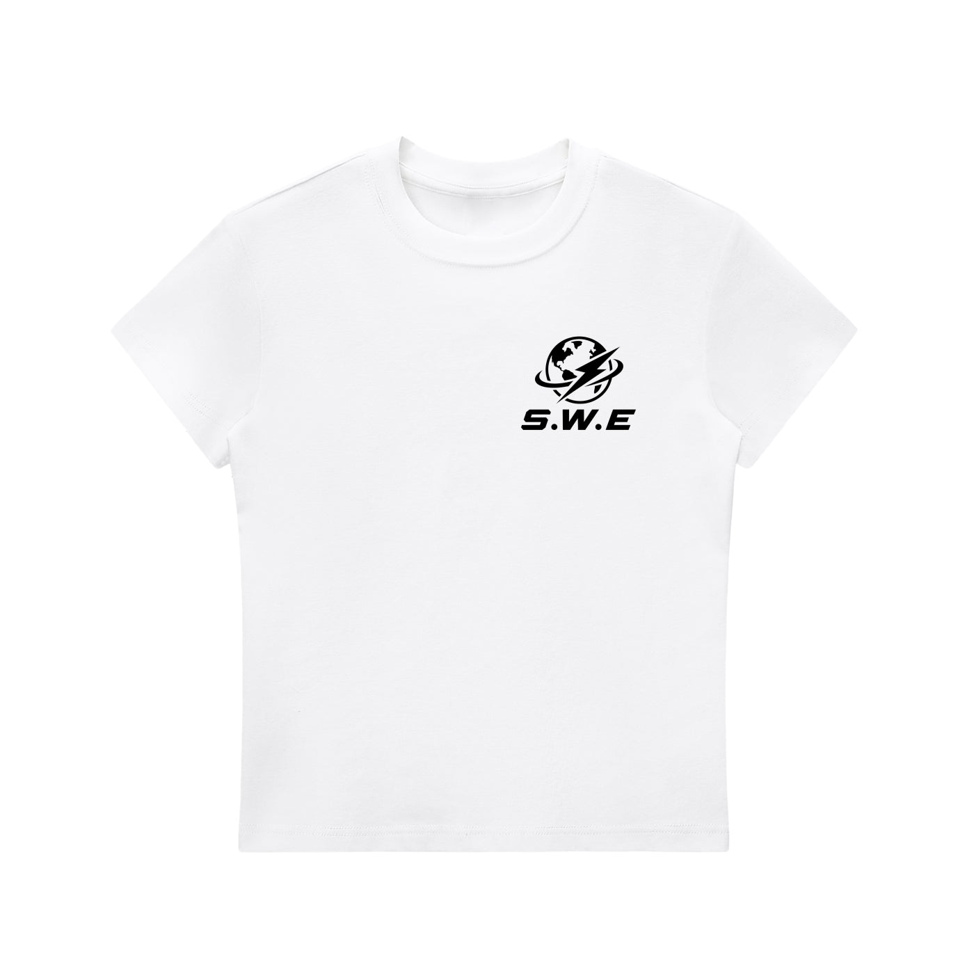 Served. Worldwide Energy Women’s Bodycon Crewneck T-Shirt