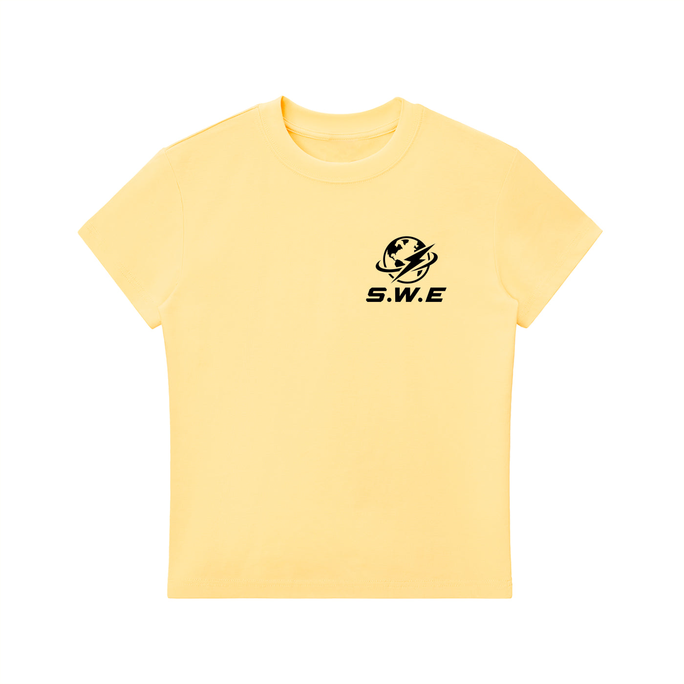 Served. Worldwide Energy Women’s Bodycon Crewneck T-Shirt
