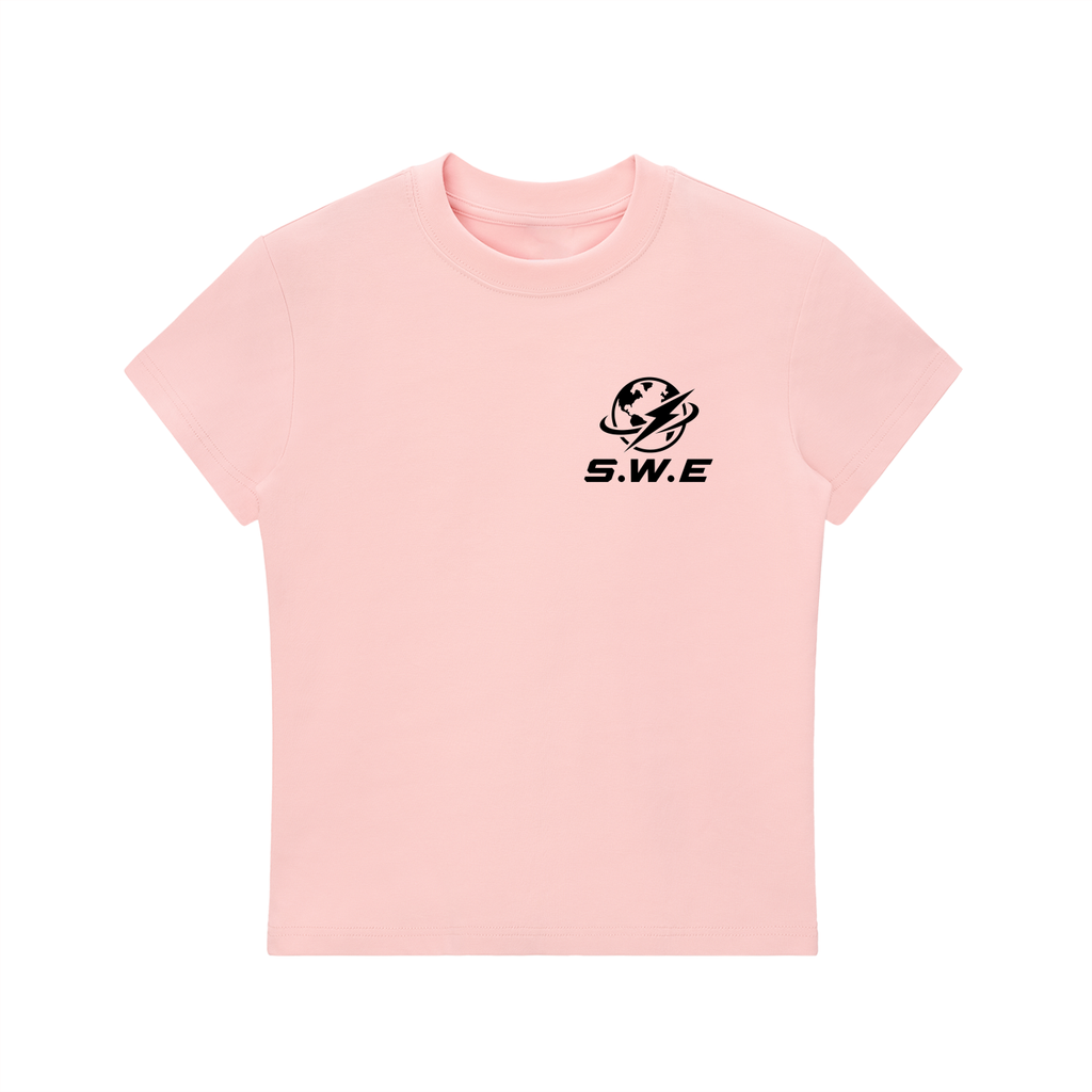 Served. Worldwide Energy Women’s Bodycon Crewneck T-Shirt