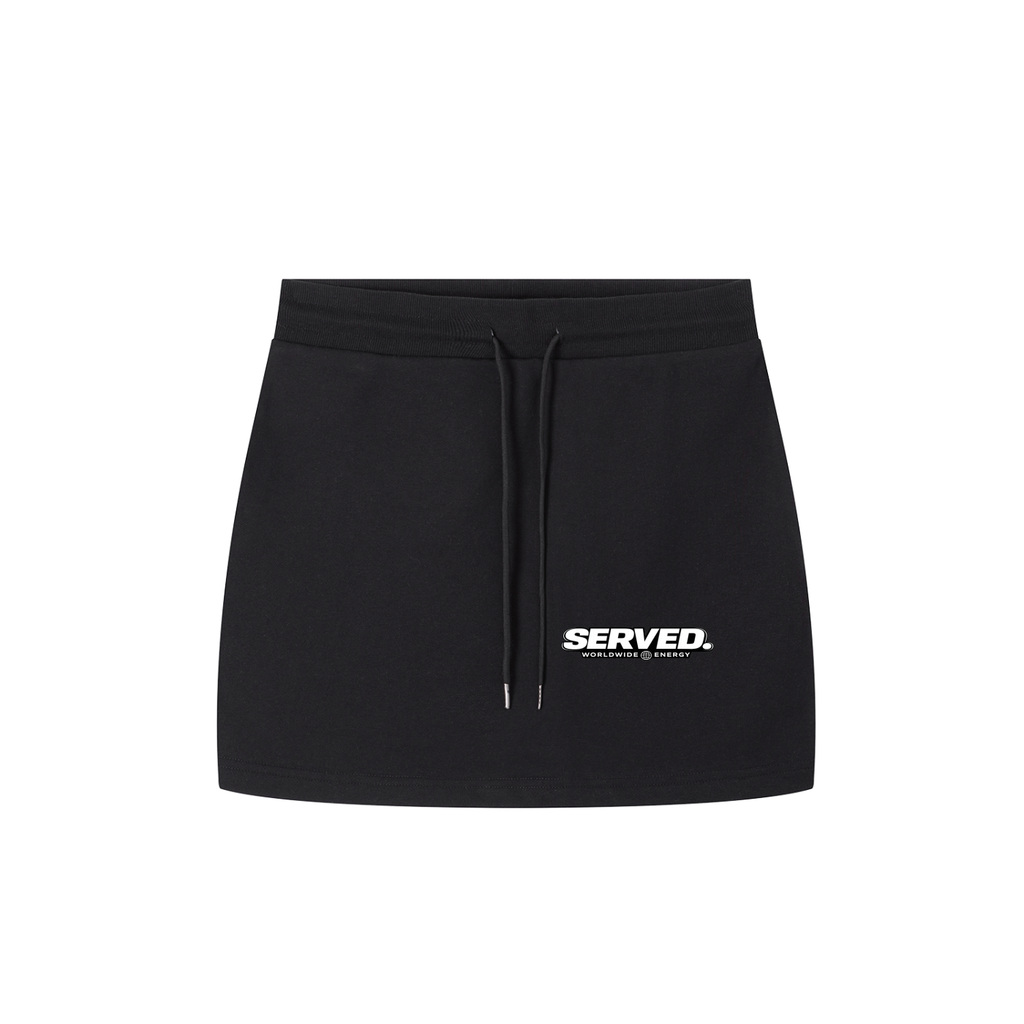 Served. Worldwide Energy Women's Drawstring Skirt