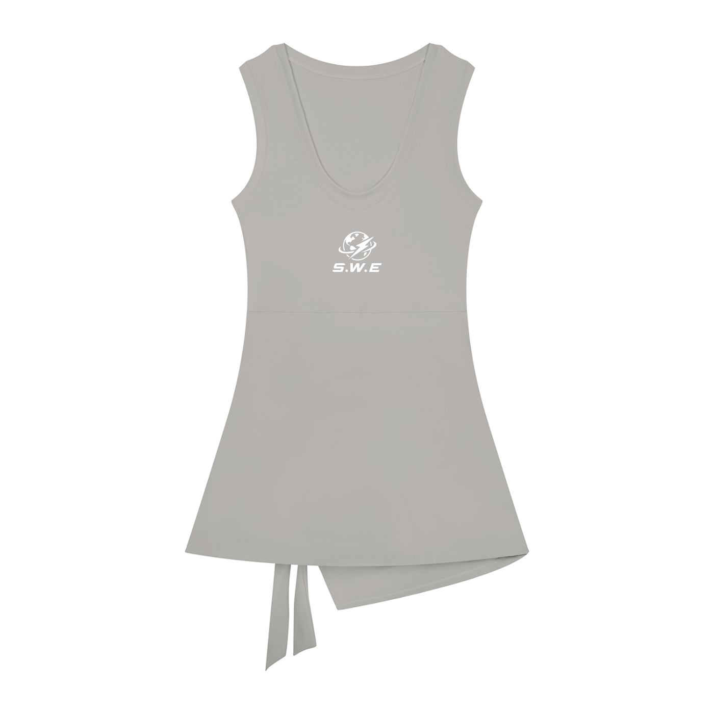 Served Worldwide Energy A-Line Sleeveless Dress