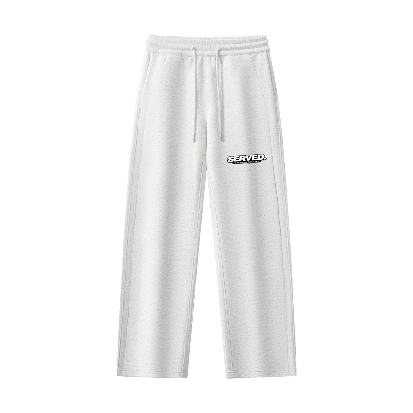 Served.Worldwide Energy Women’s Drawstring Straight-Leg Sweatpants