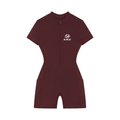 Served. Worldwide Energy Women's Quarter-Zip Short Sleeve Romper