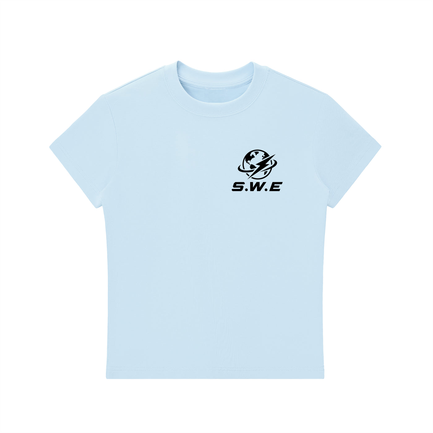 Served. Worldwide Energy Women’s Bodycon Crewneck T-Shirt