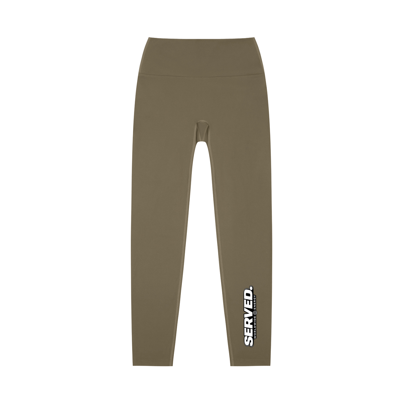 Served. Worldwide Energy Women's High-Waisted Yoga Leggings