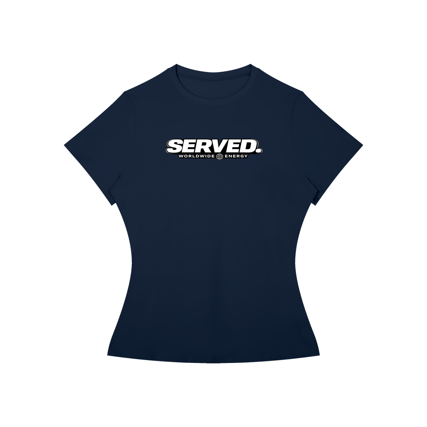 Served. Worldwide Energy Women’s Slim Fit Performance T-Shirt