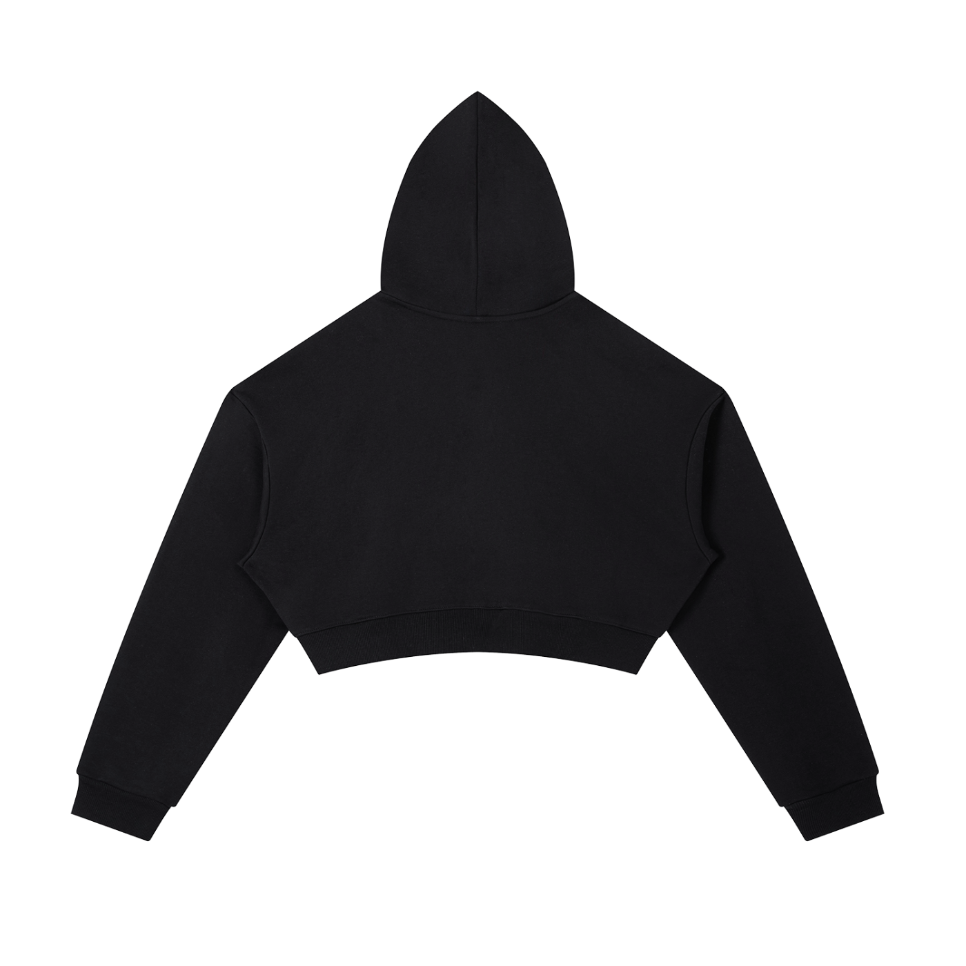 Served. Worldwide Energy Women's Cropped Zip-Up Hoodie